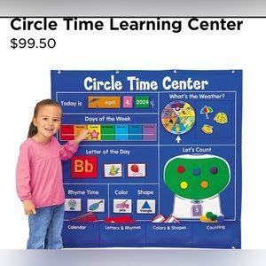 Circle time learning center